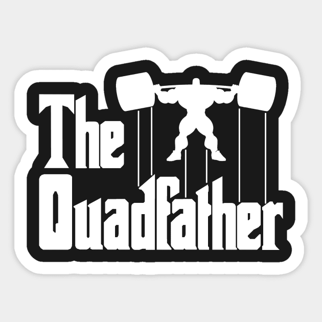 The Quadfather Sticker by Christastic